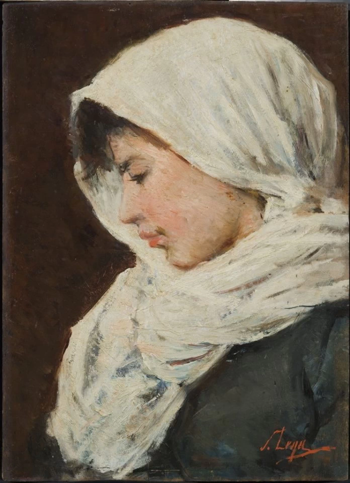 127-Lo scialle bianco-1891 